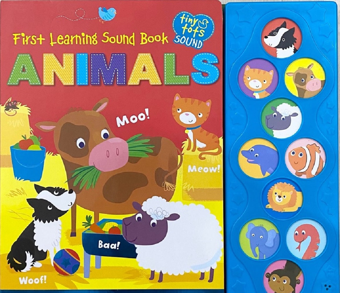 Libro Sonoro Mi Primer Libro Sonidos Animales (10 sonidos)