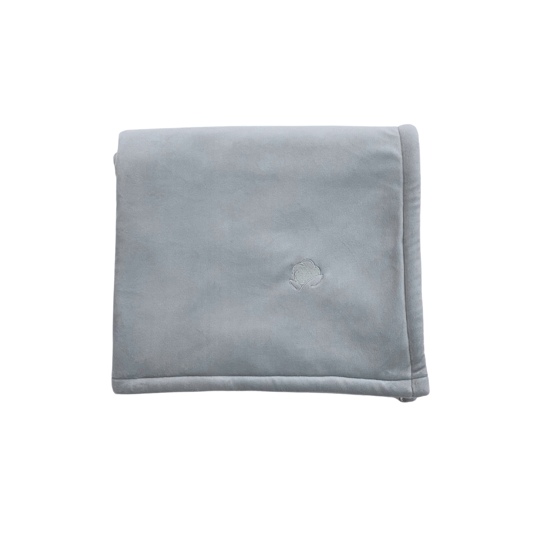 Manta Plush Sherpa Gris