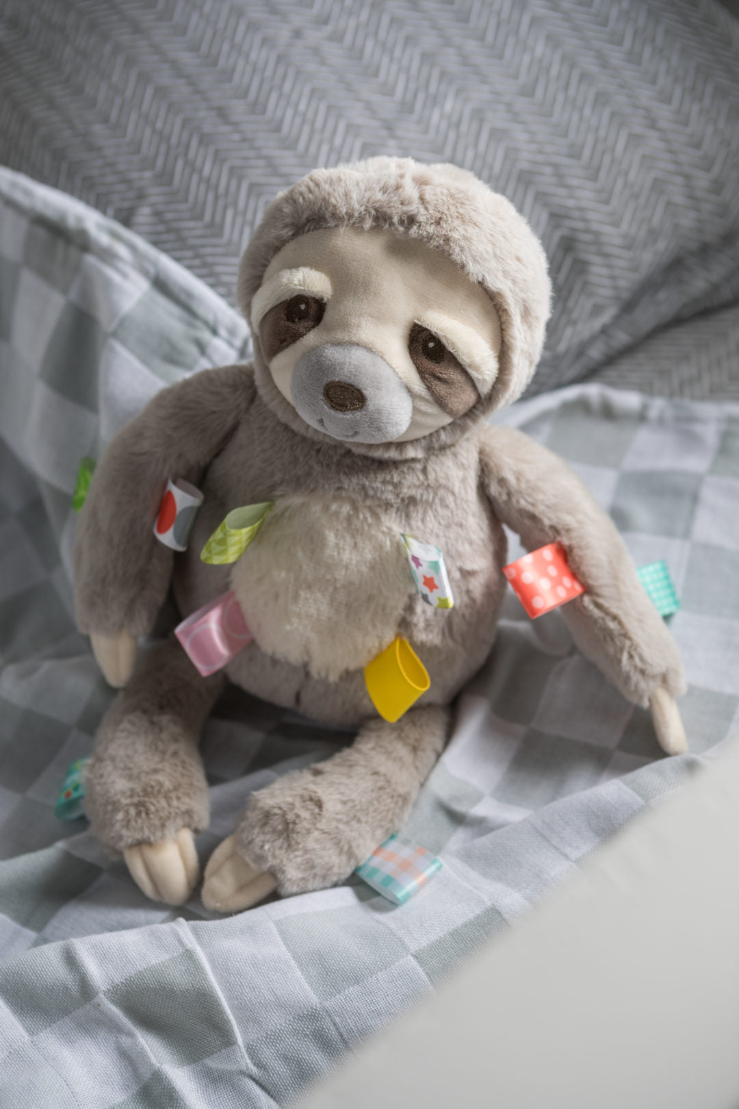 Peluche de Estimulación Sensorial Taggies Molasses Sloth