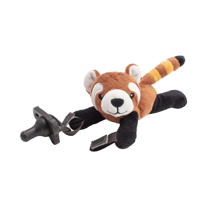 Lovey Sujetador de Chupones - Panda Rojo