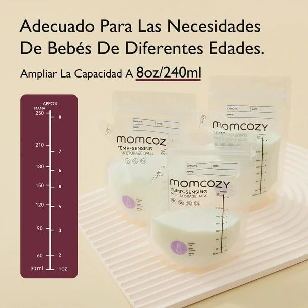 Bolsas de Almacenamiento de Leche Materna 120 unidades 8 onzas