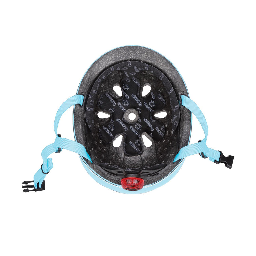 Casco Led XXS-XS Celeste pastel