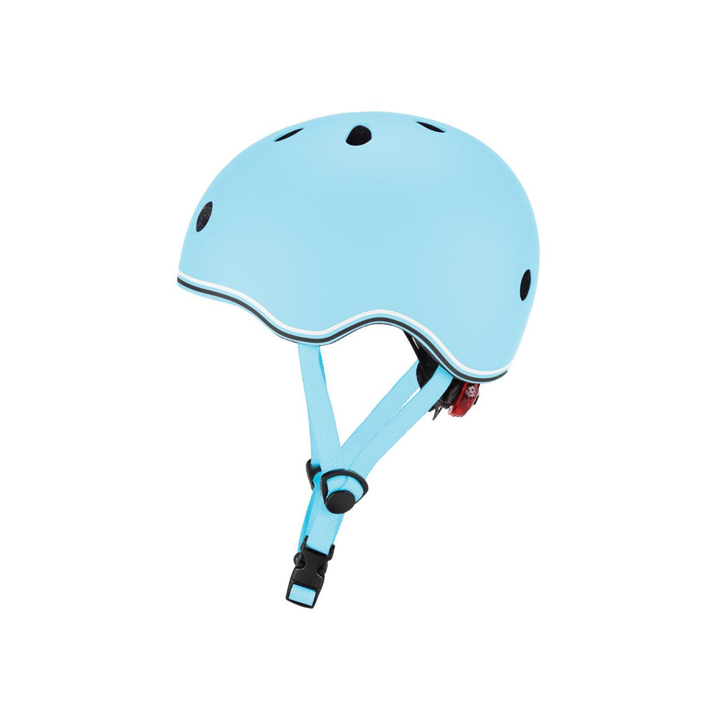 Casco Led XXS-XS Celeste pastel