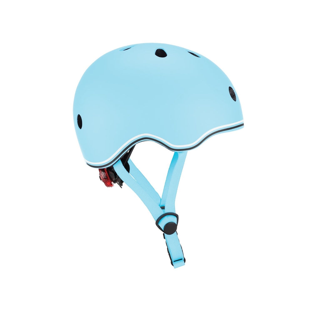 Casco Led XXS-XS Celeste pastel