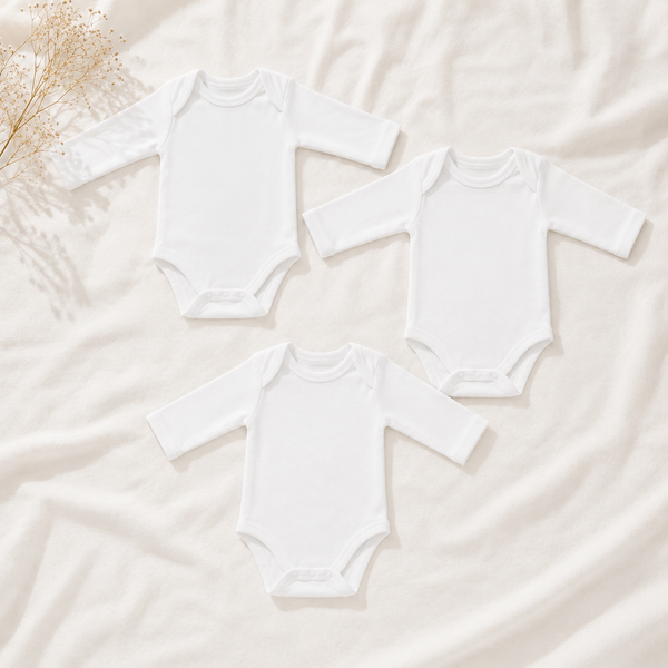 3 PACK Body Blanco