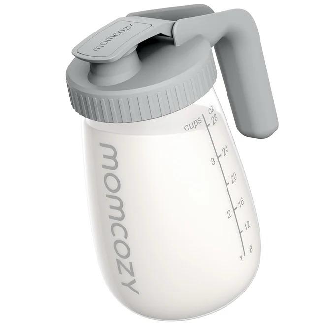 Contenerdor De Almacenamiento De Leche Materna Gris