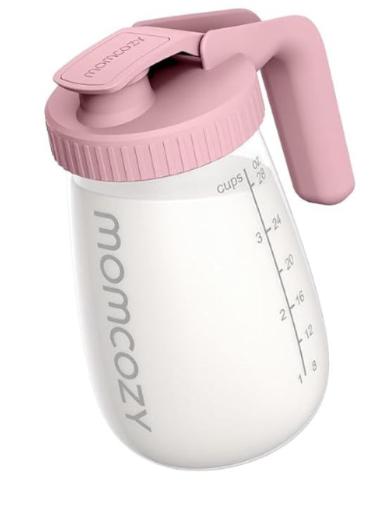 Contenerdor De Almacenamiento De Leche Materna Rosa