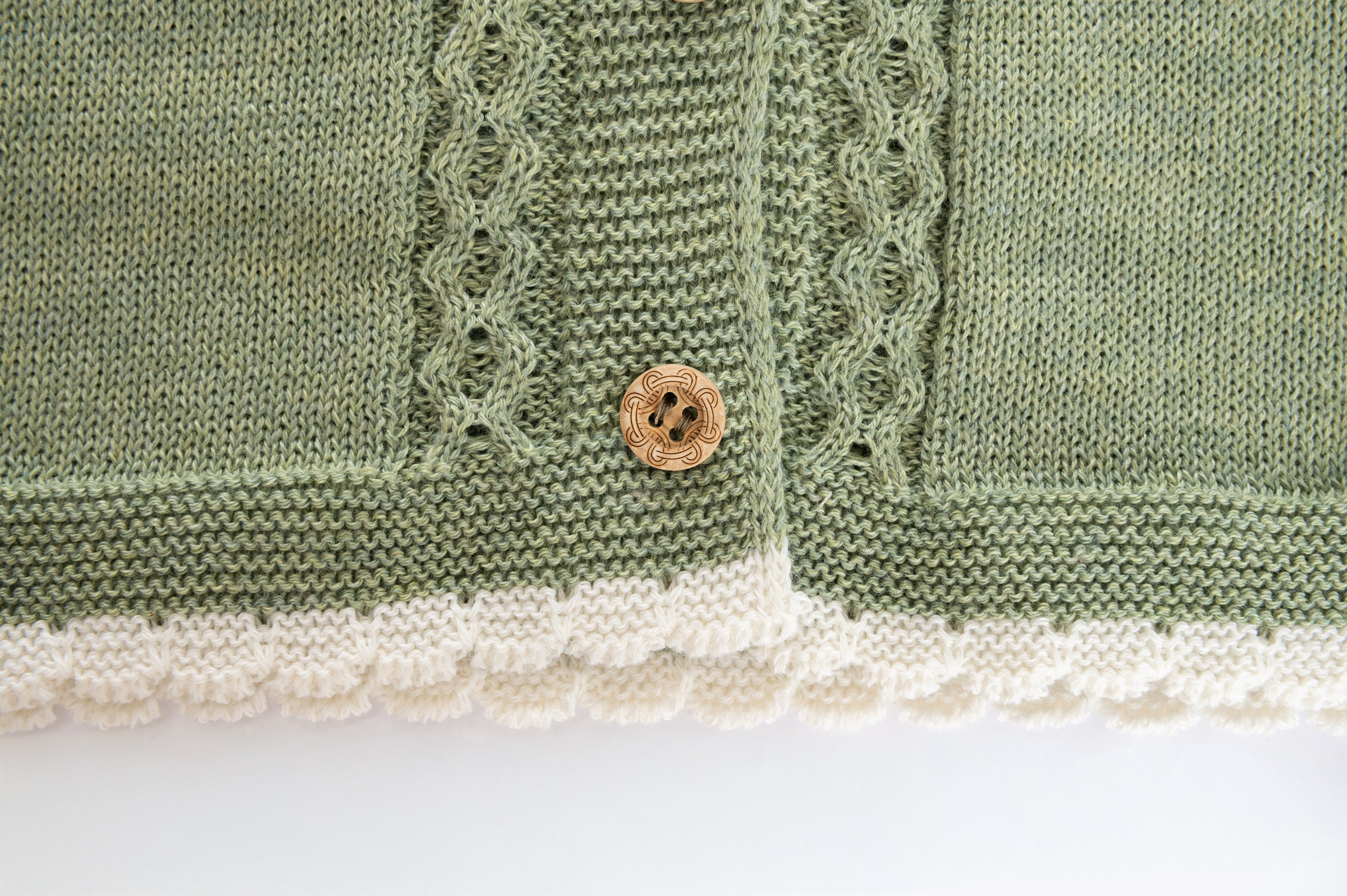 Cardigan Ane Verde Manzana