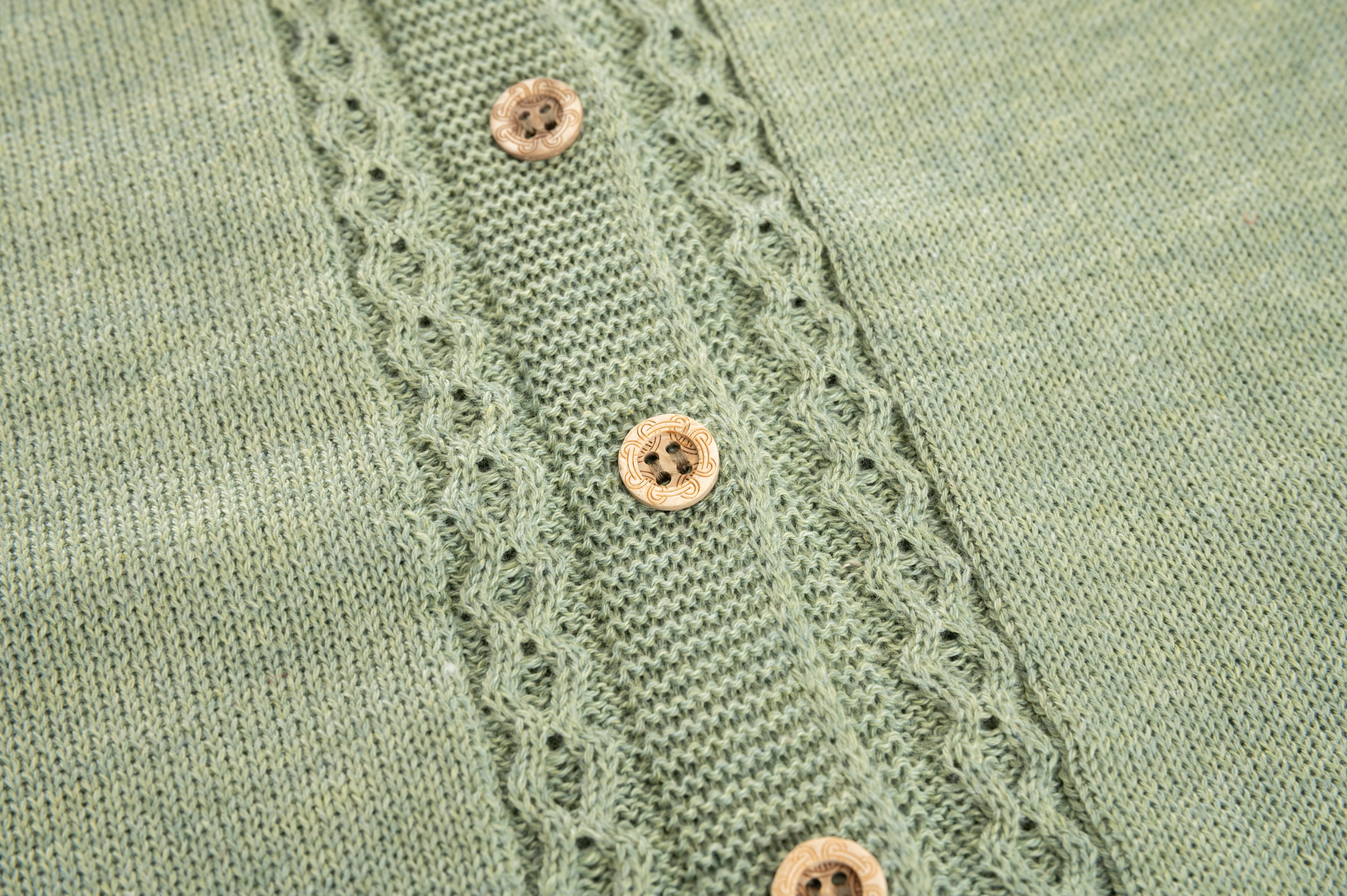 Cardigan Ane Verde Manzana