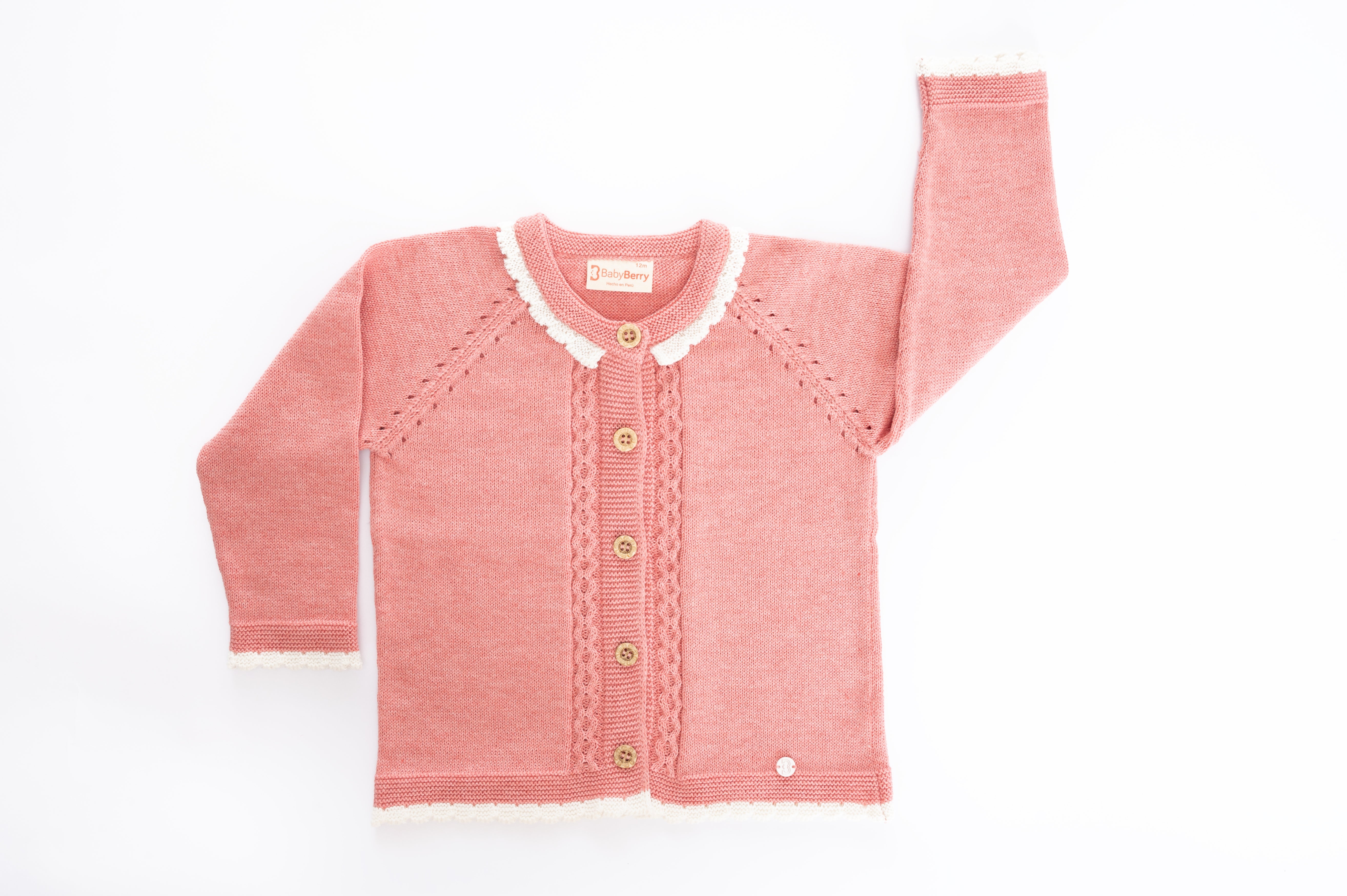 Cardigan Ane Palo Rosa