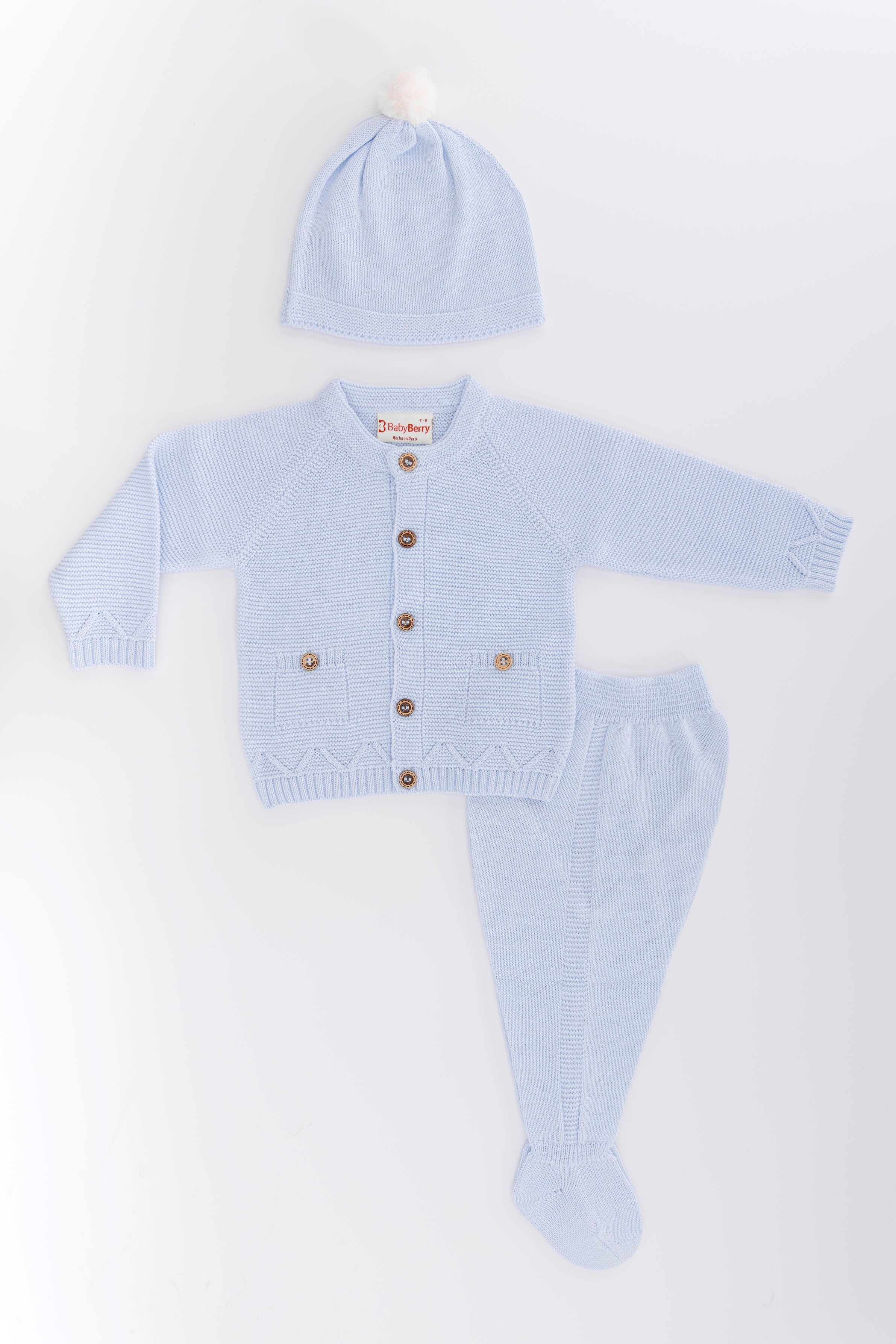 Set Teddy Celeste Bebé
