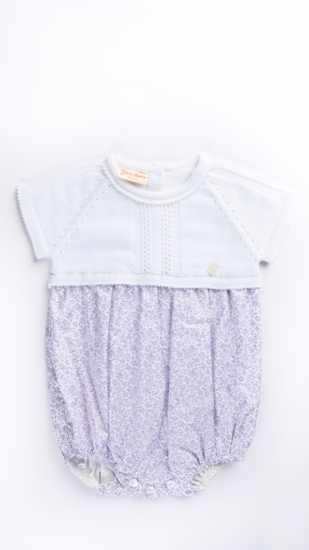 Romper Violeta Blanco