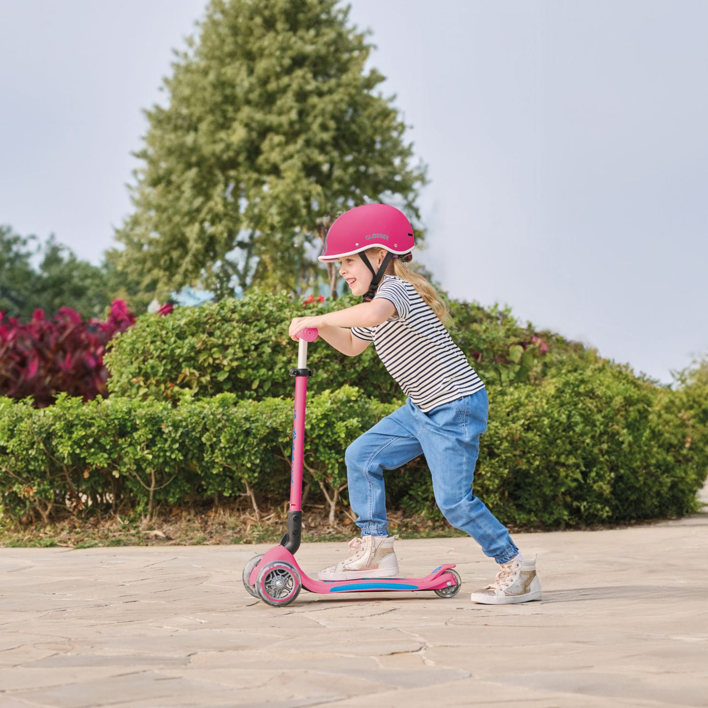 Scooter Elite LED Fucsia