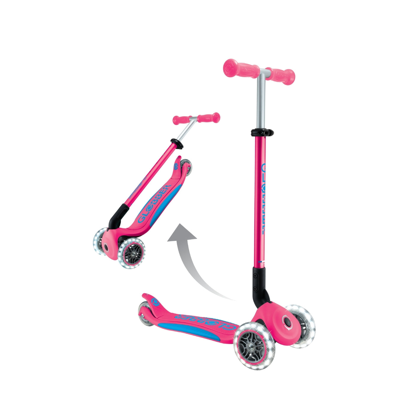 Scooter Elite LED Fucsia