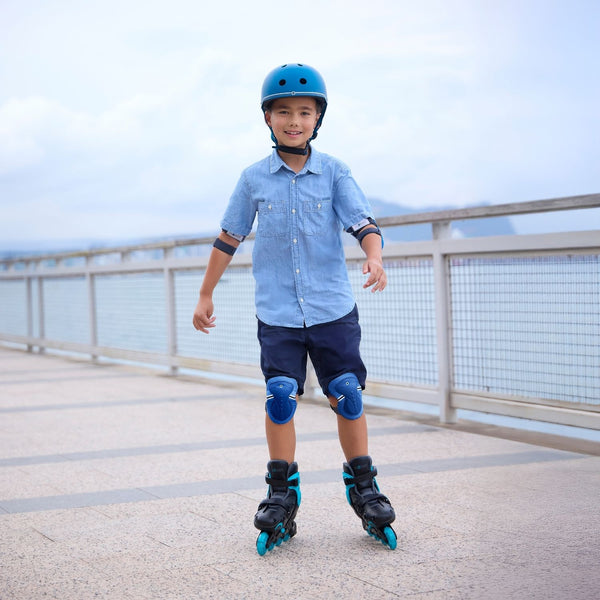 Patines Go Skates T30 - 33 - Celeste Negro