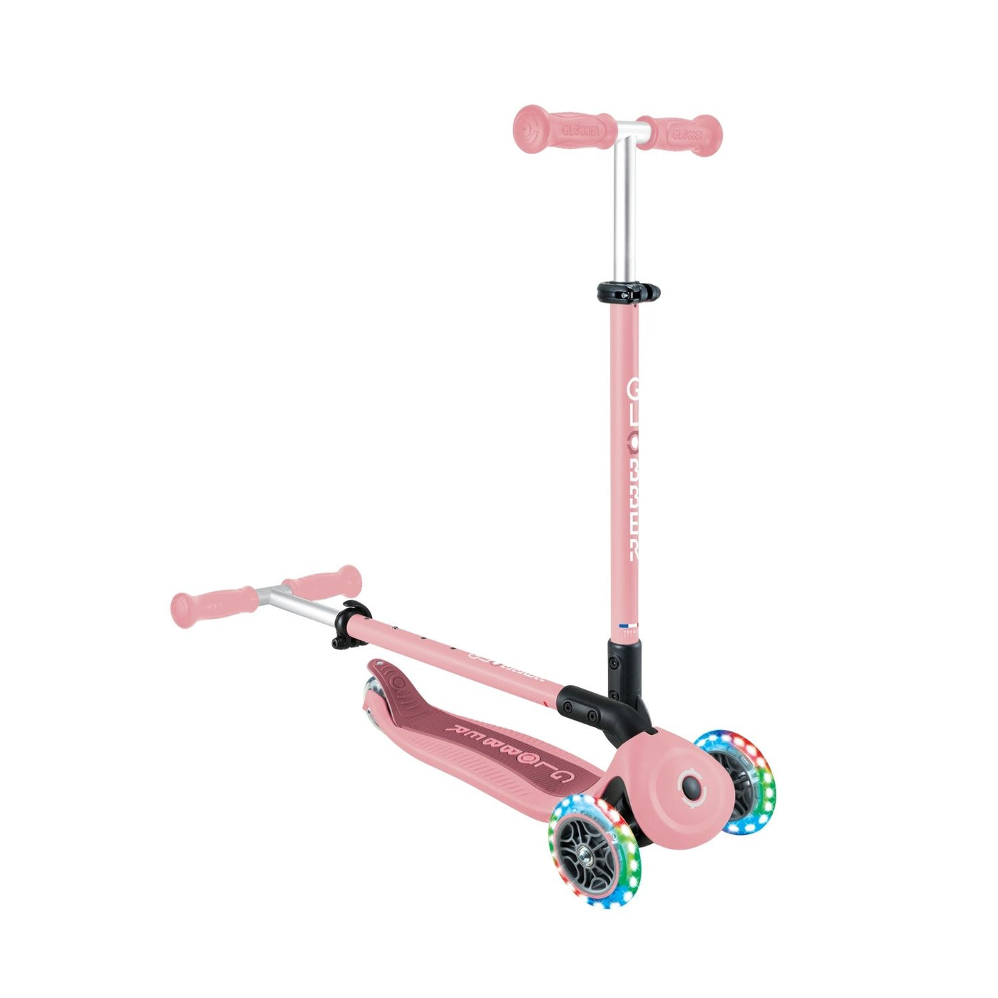 Scooter Go Up Active LED 360 Rosado Pastel
