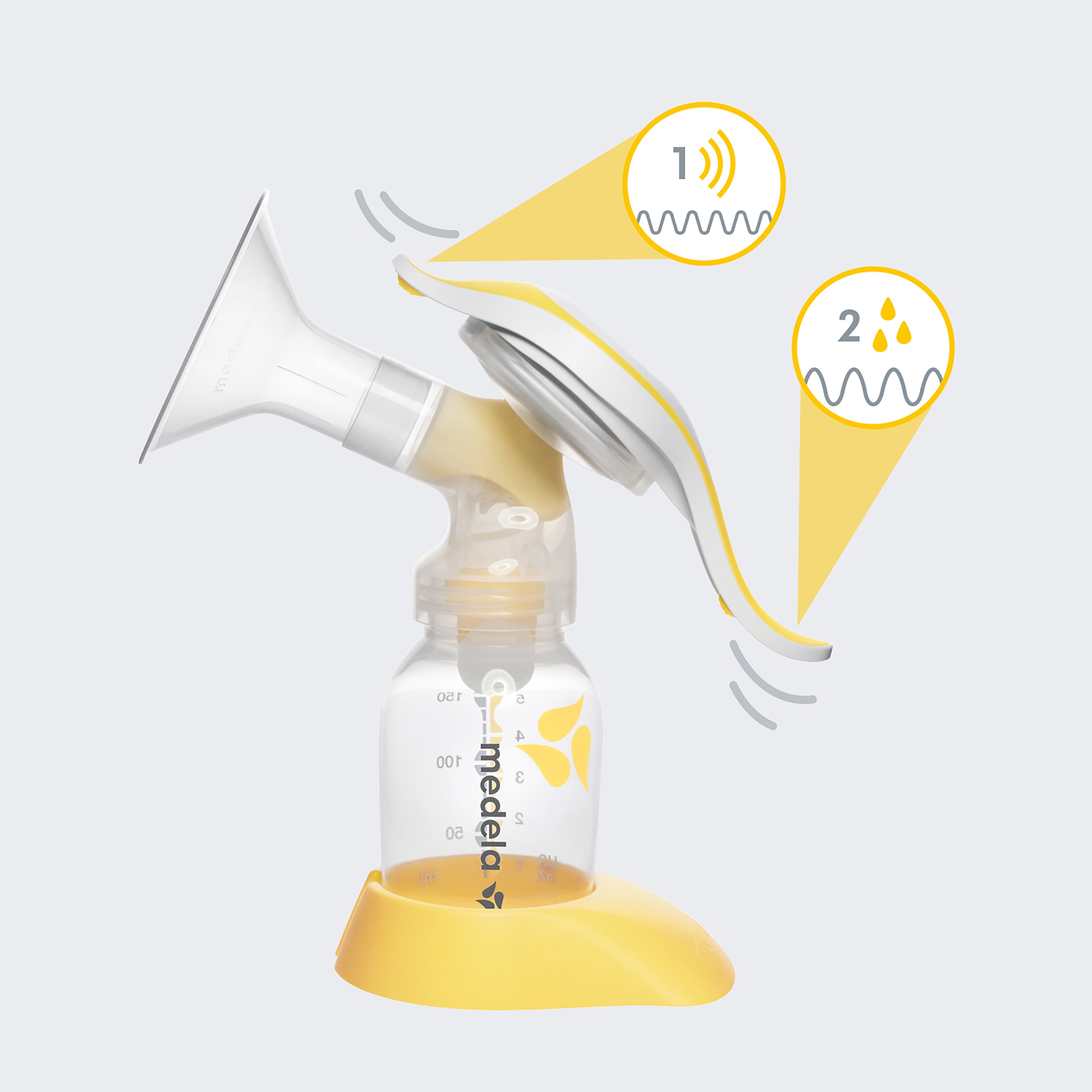 Extractor de Leche Manual - Medela Harmony Flex
