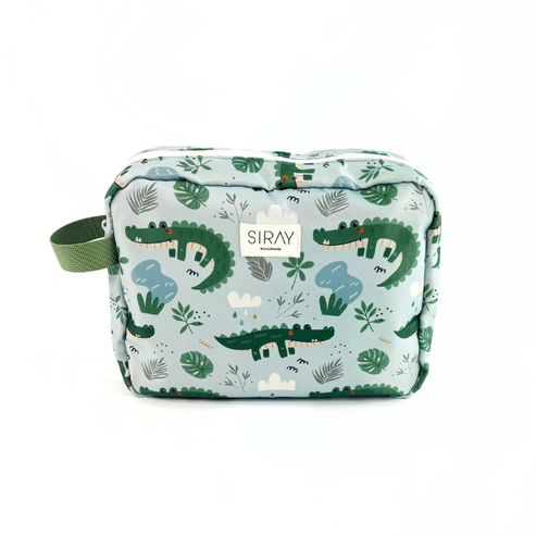 Neceser Mediano Cocodrilo