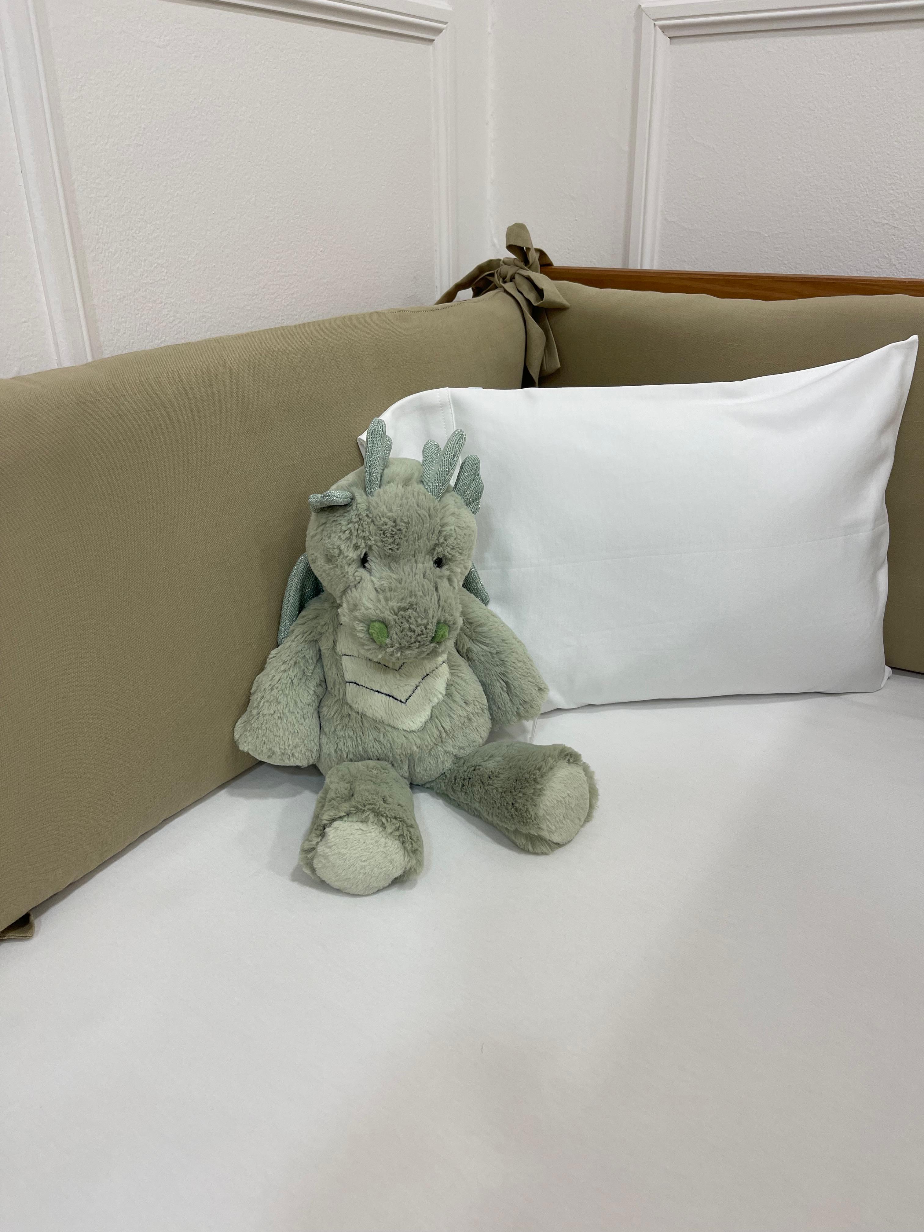 Protector de Cuna Lino Beige