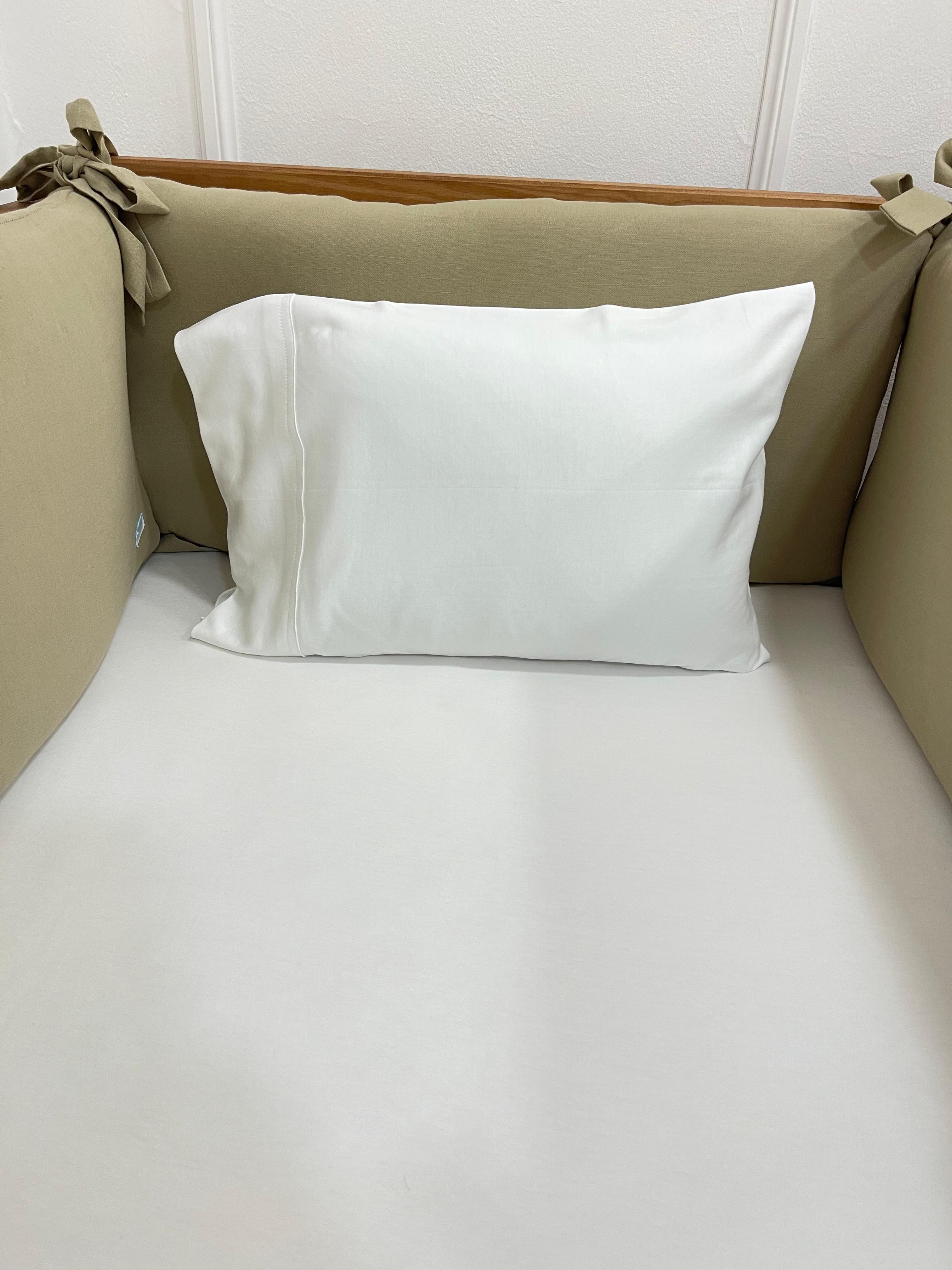 Protector de Cuna Lino Beige