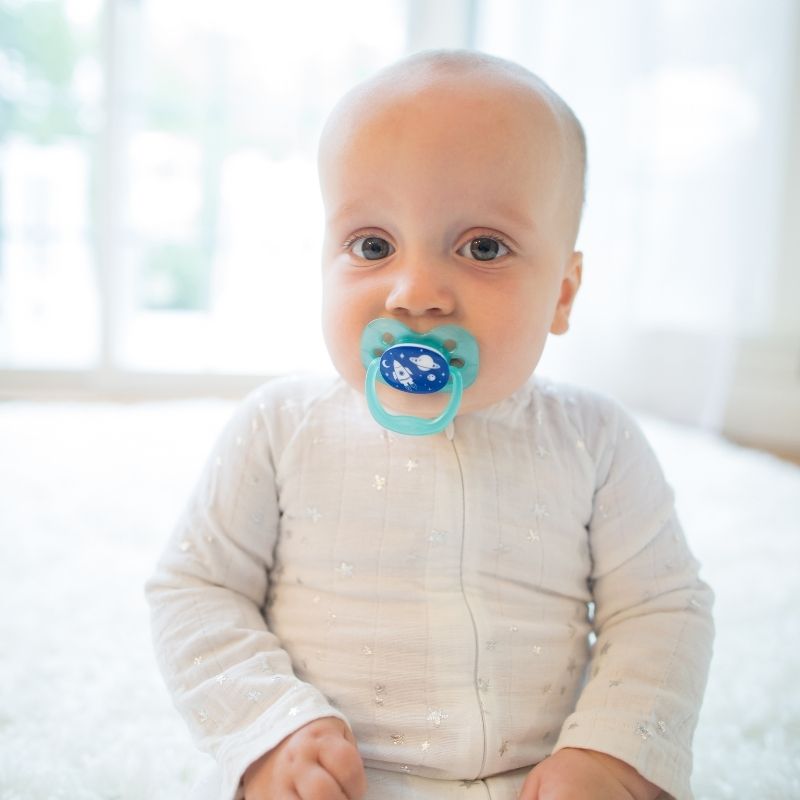 Set de 2 Chupones de 0-6M ADVANTAGE AZUL