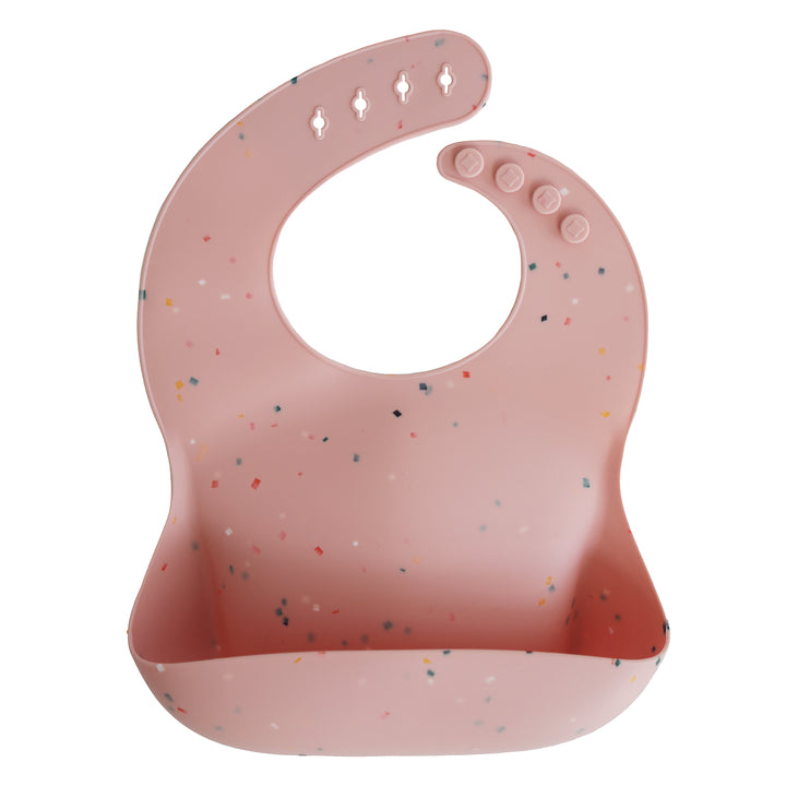 Babero Powder Pink Confetti - Munai