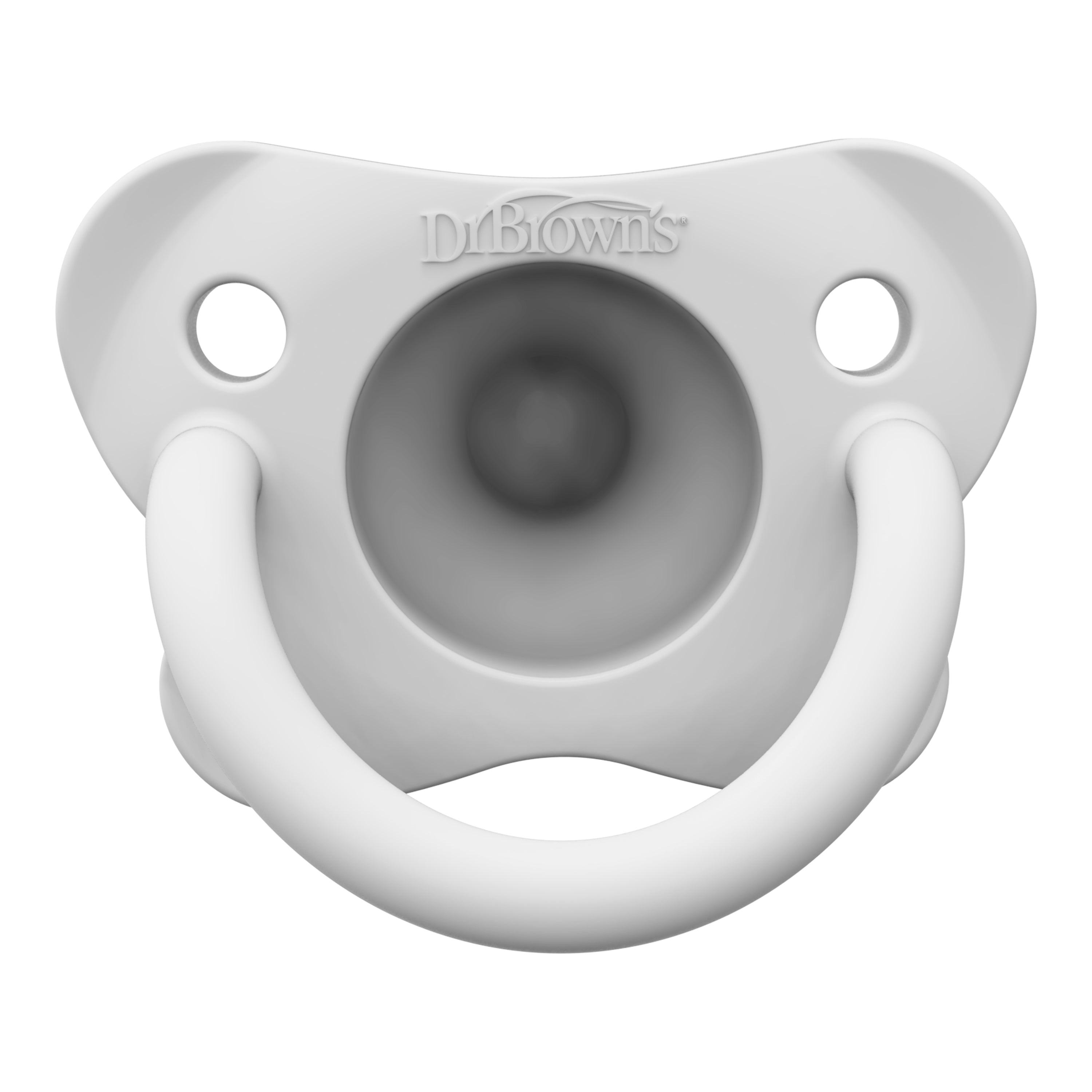 Chupón Happy Paci de 0 a 6 meses Gris