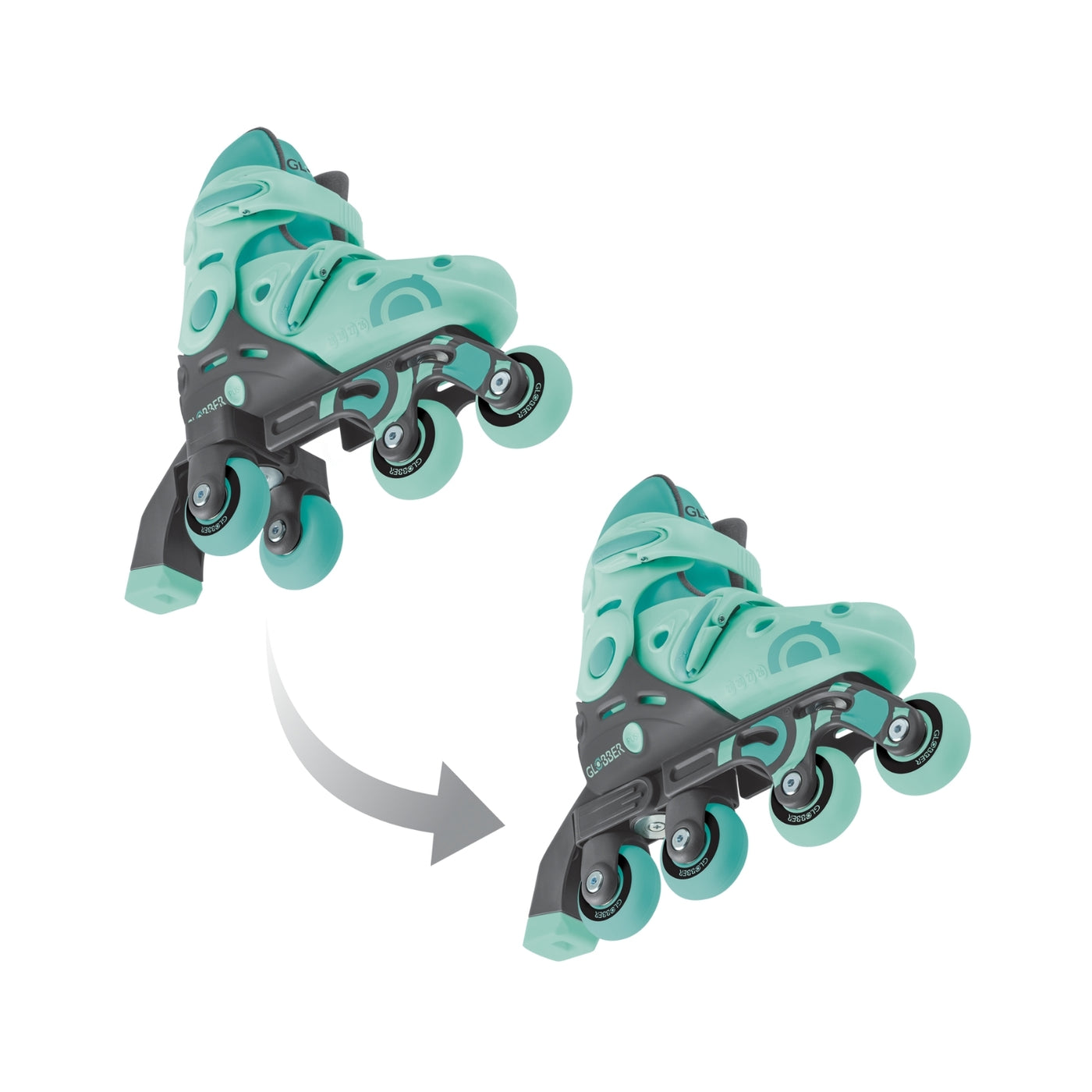 Patines de Aprendizaje 2 en 1 - Menta