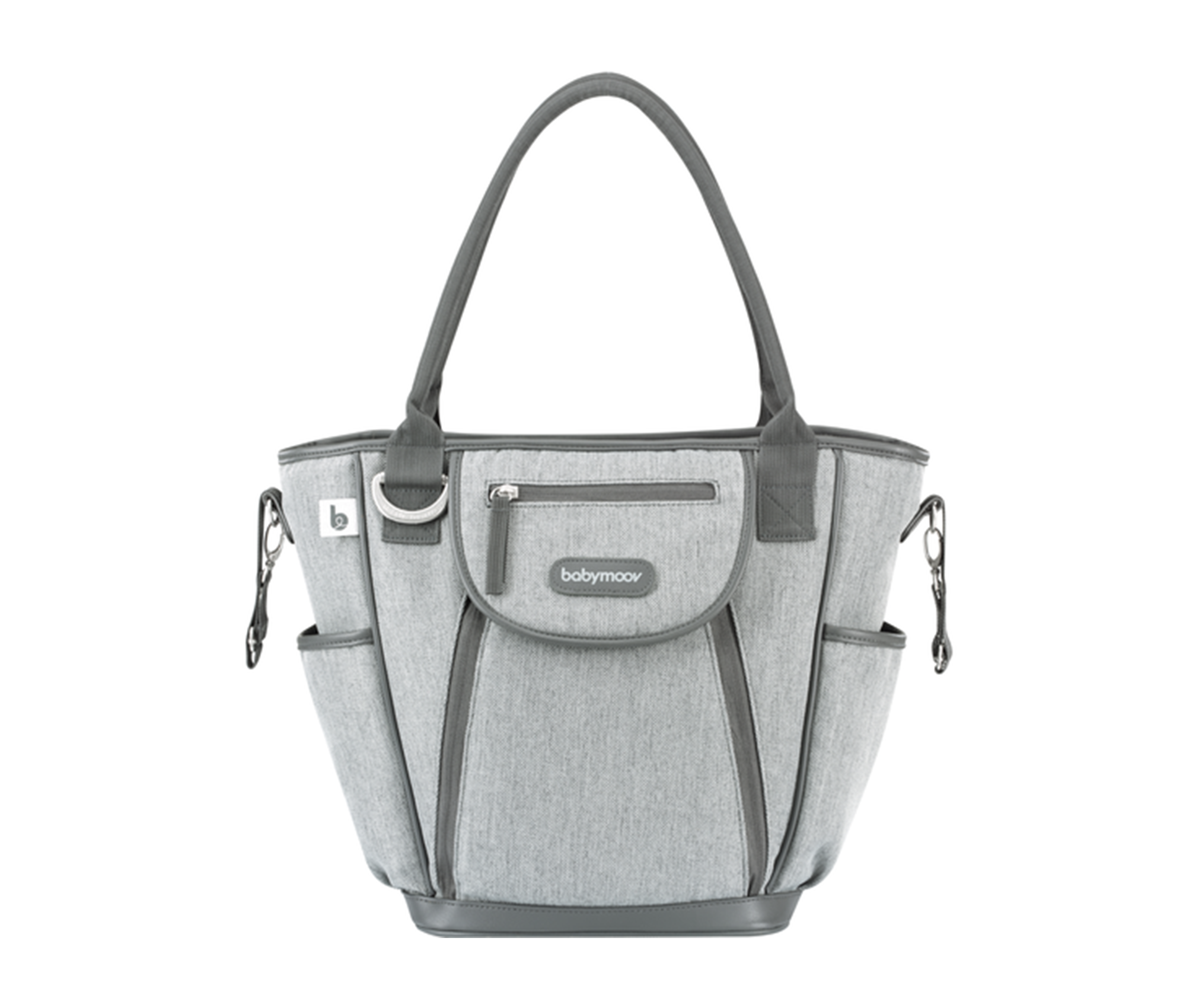 Bolso pañalero Daily Gris