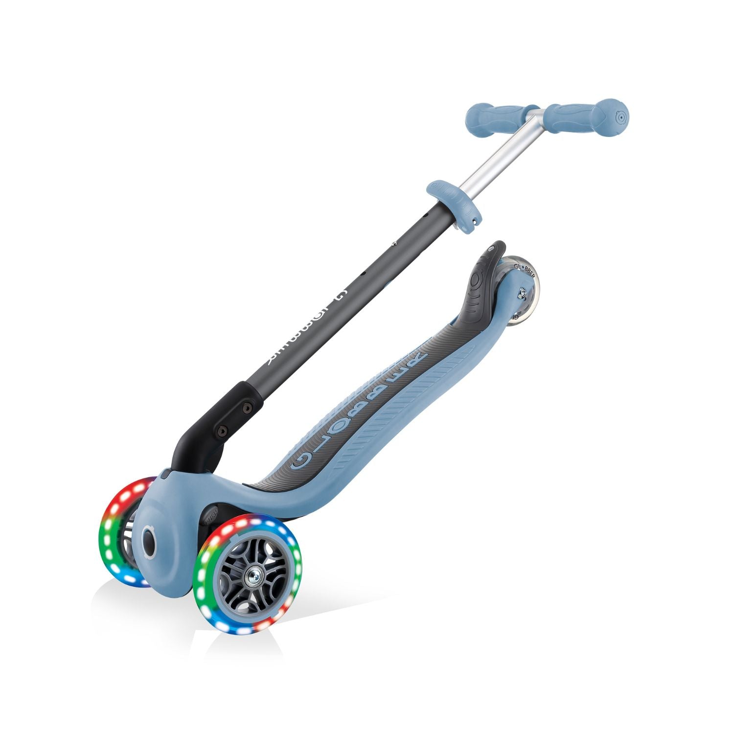 Scooter Primo Plegable Led Acero