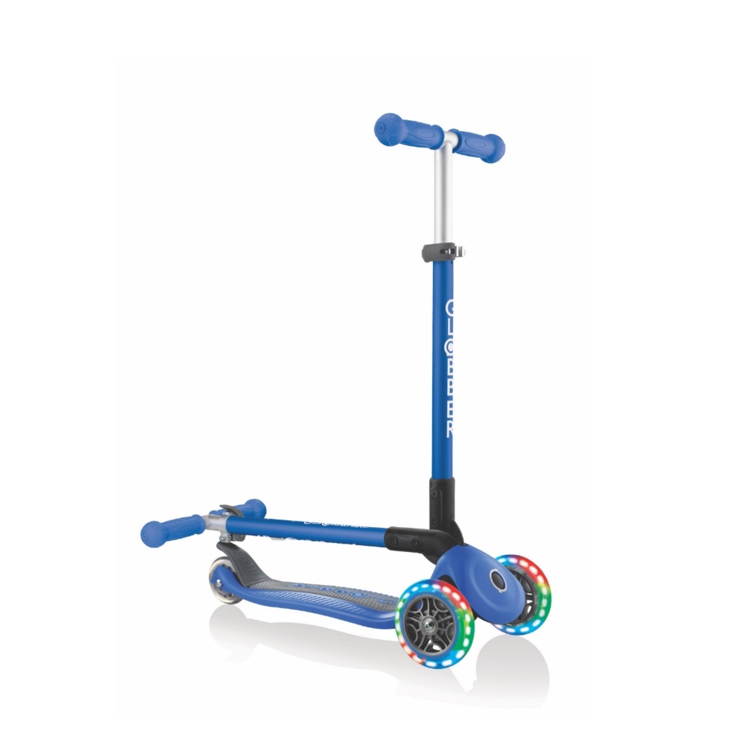 Scooter Primo Plegable Led Azul