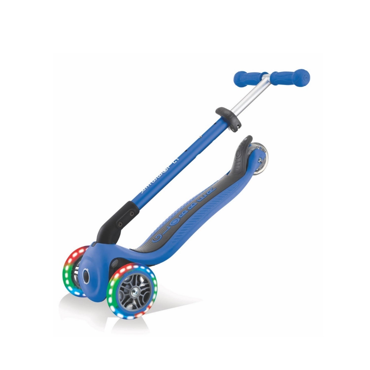 Scooter Primo Plegable Led Azul
