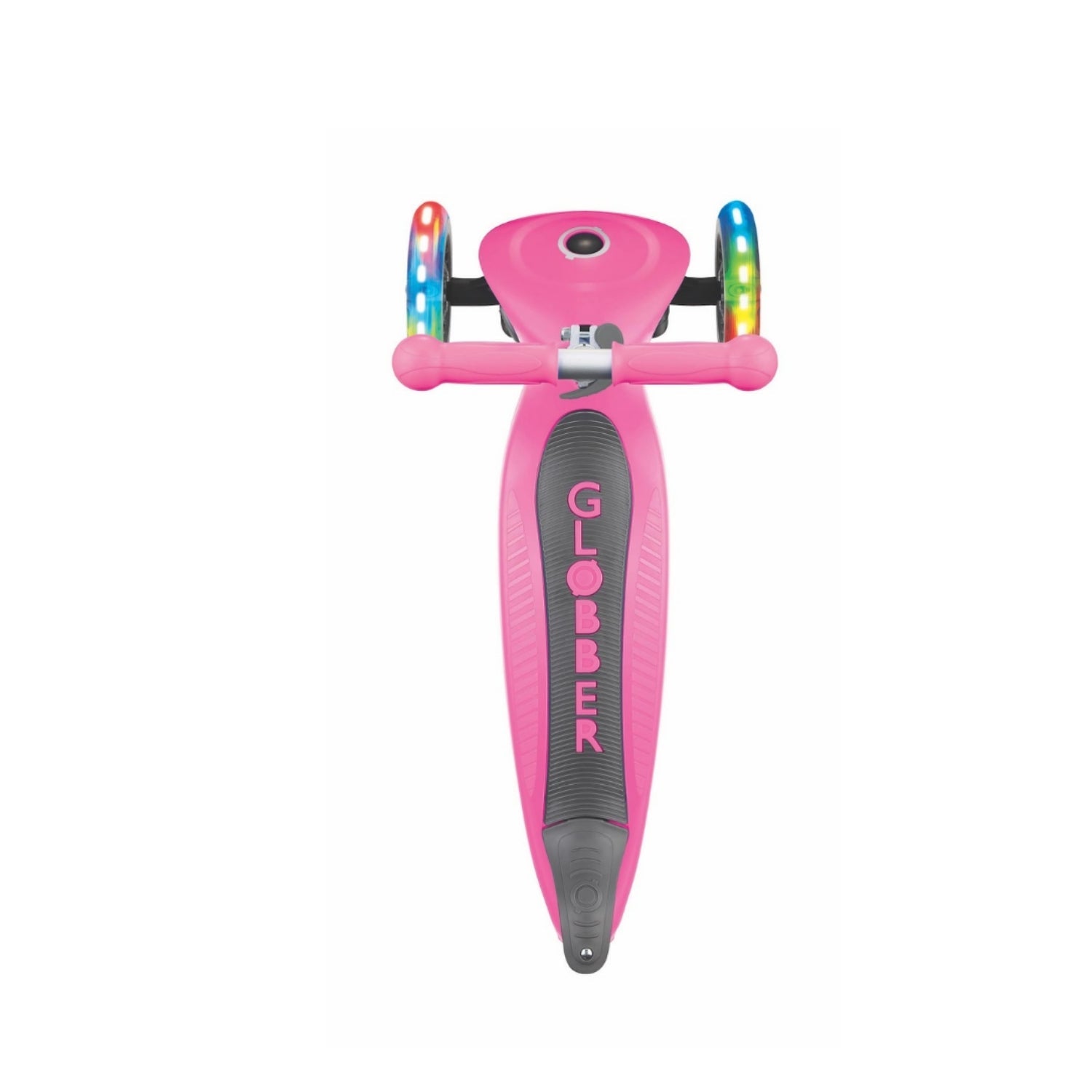 Scooter Primo Plegable Led Rosado