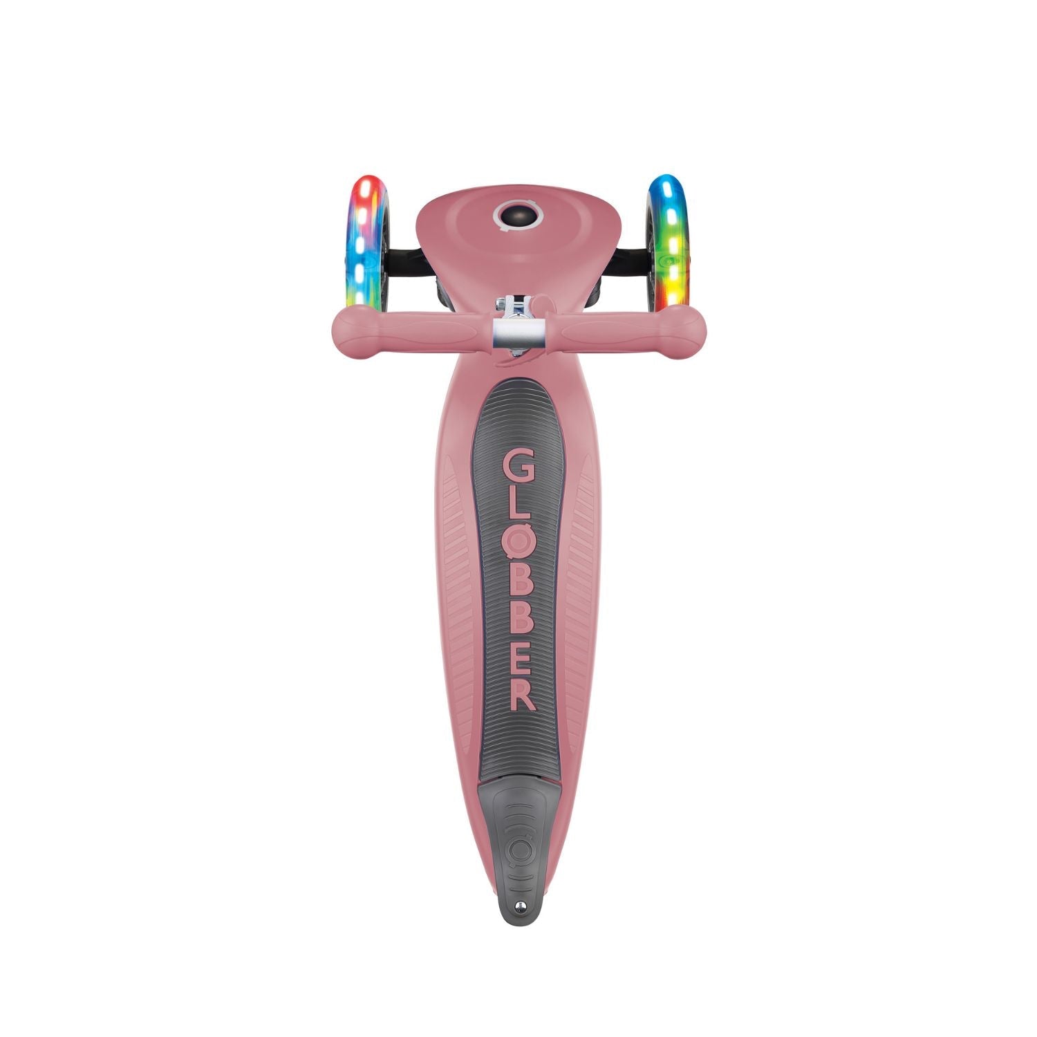 Scooter Primo Plegable Led Rosado Pastel