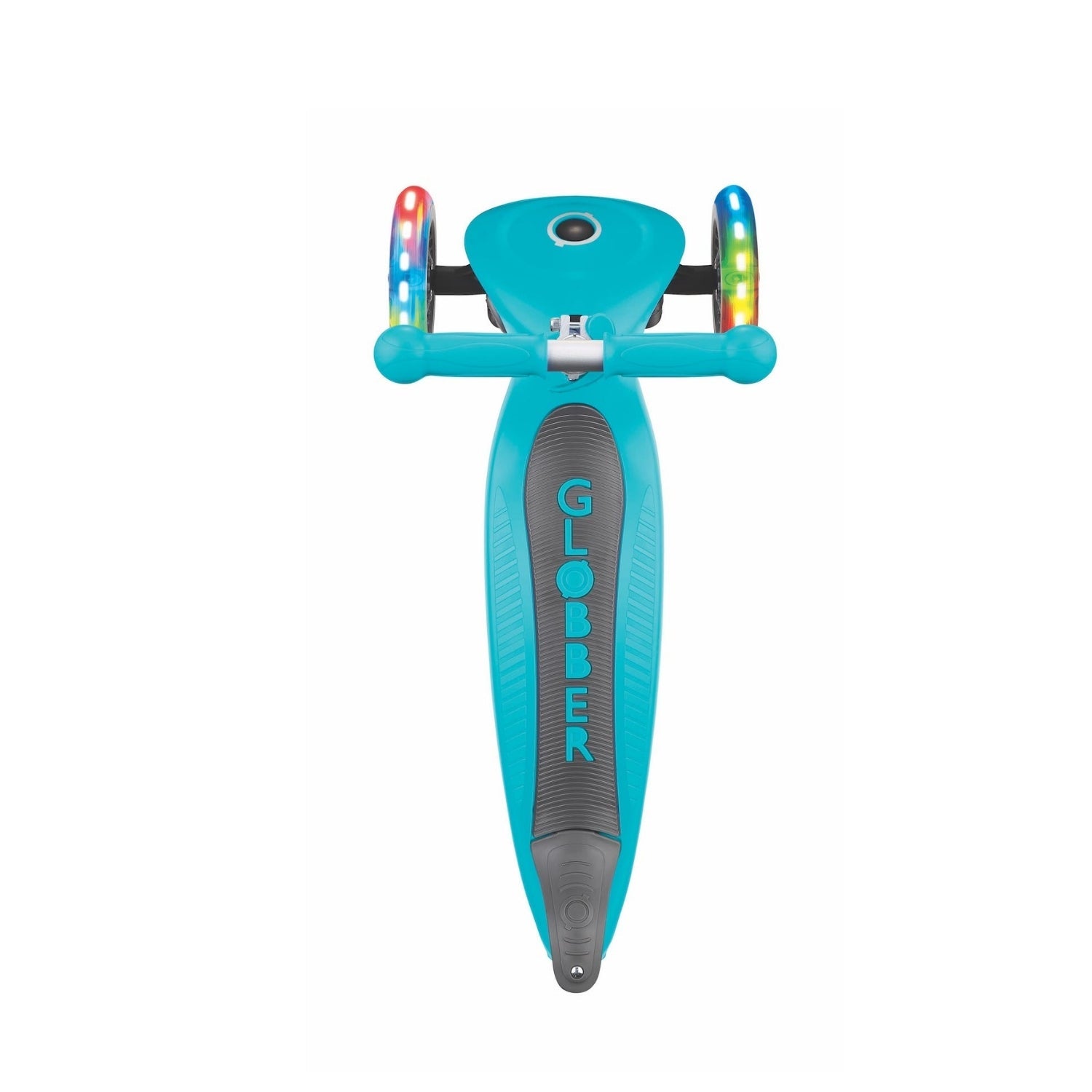 Scooter Primo Plegable Led Turquesa