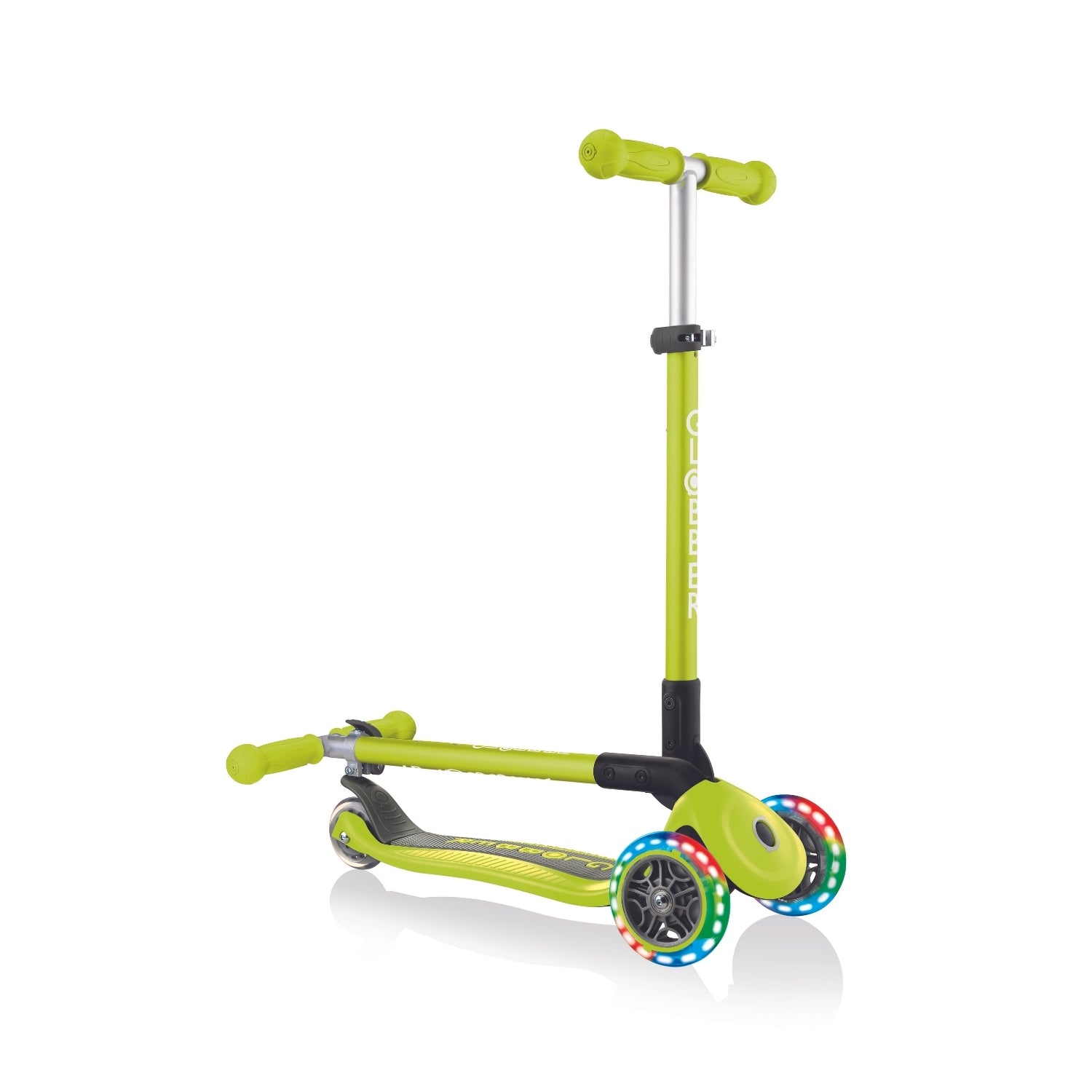 Scooter Primo Plegable Led Verde