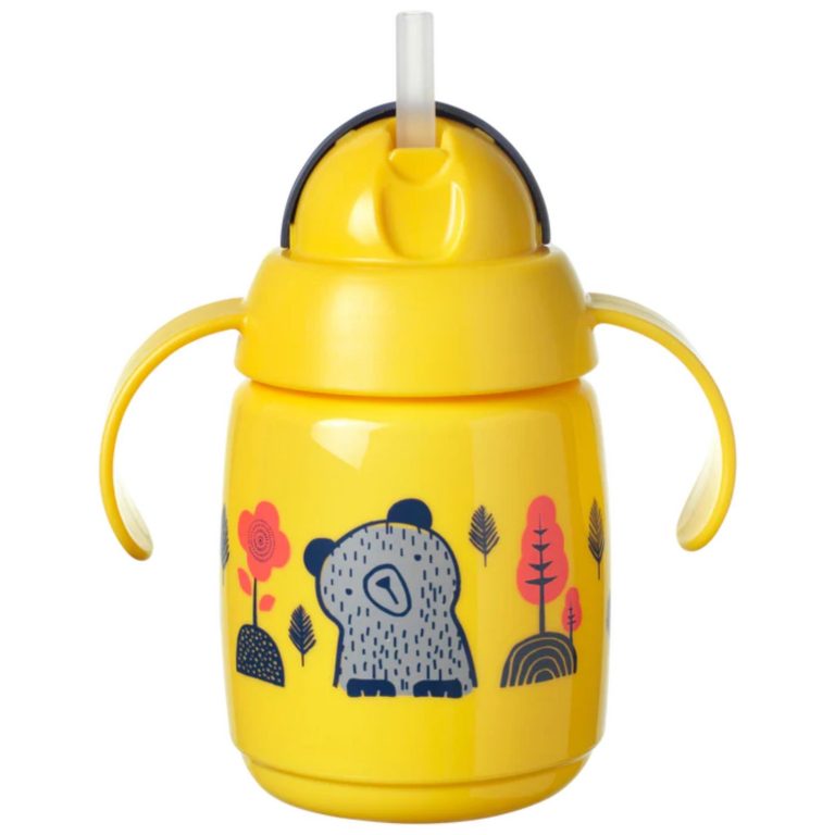 Taza de Entrenamiento con Sorbete 10oz/300ml Amarillo