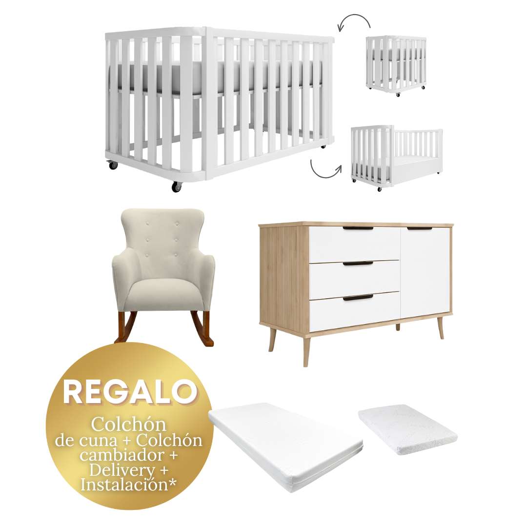 [PREVENTA] Paquete Trio Bahamas Blanca