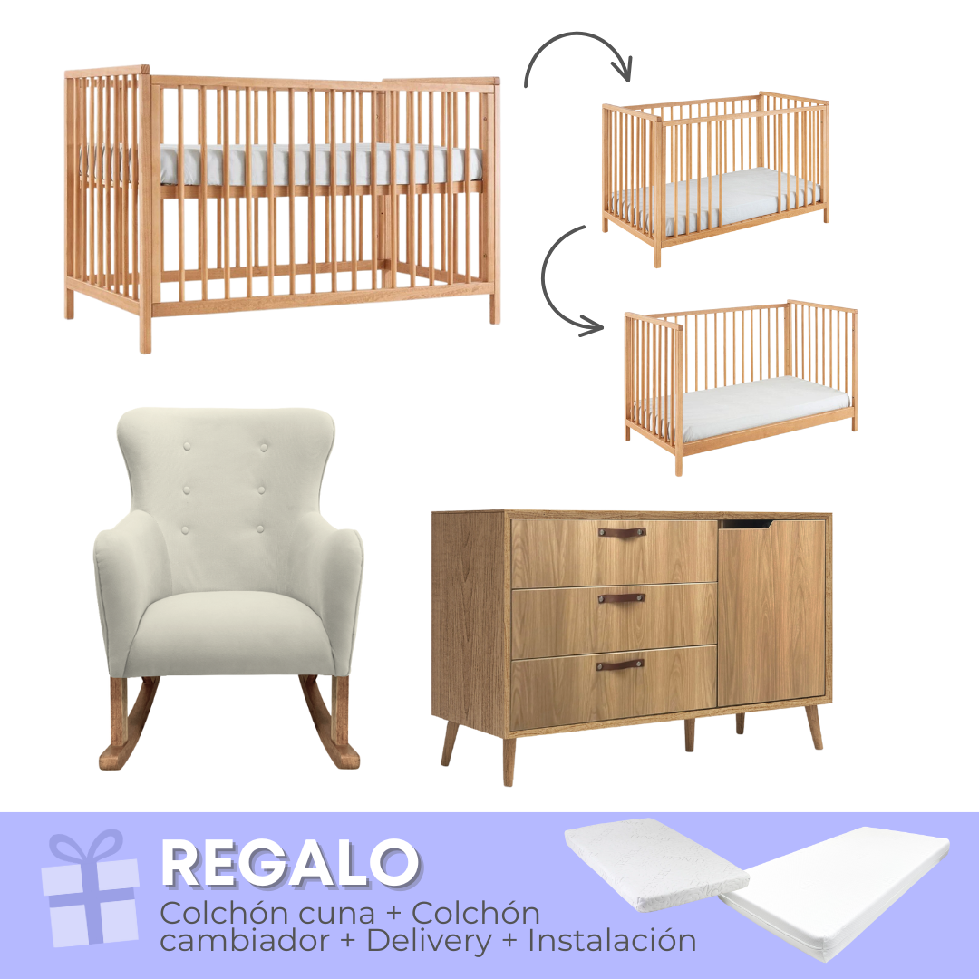 Paquete Trio Malibú Madera