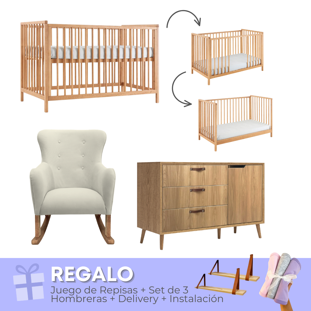 Paquete Trio Malibú Madera