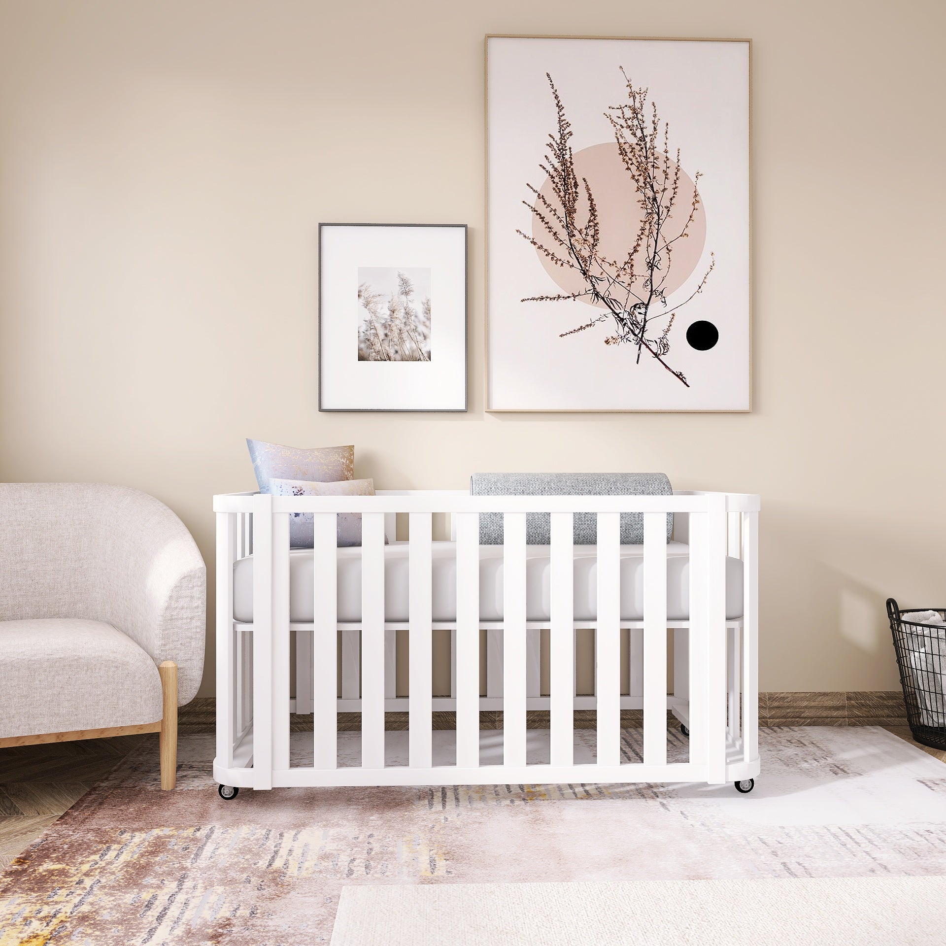 [PREVENTA] Cuna Evolutiva Bahamas Blanca