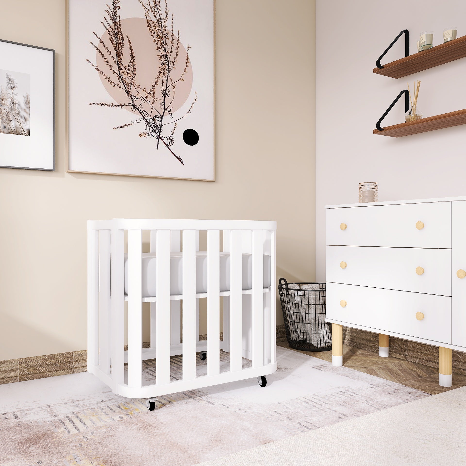 [PREVENTA] Cuna Evolutiva Bahamas Blanca
