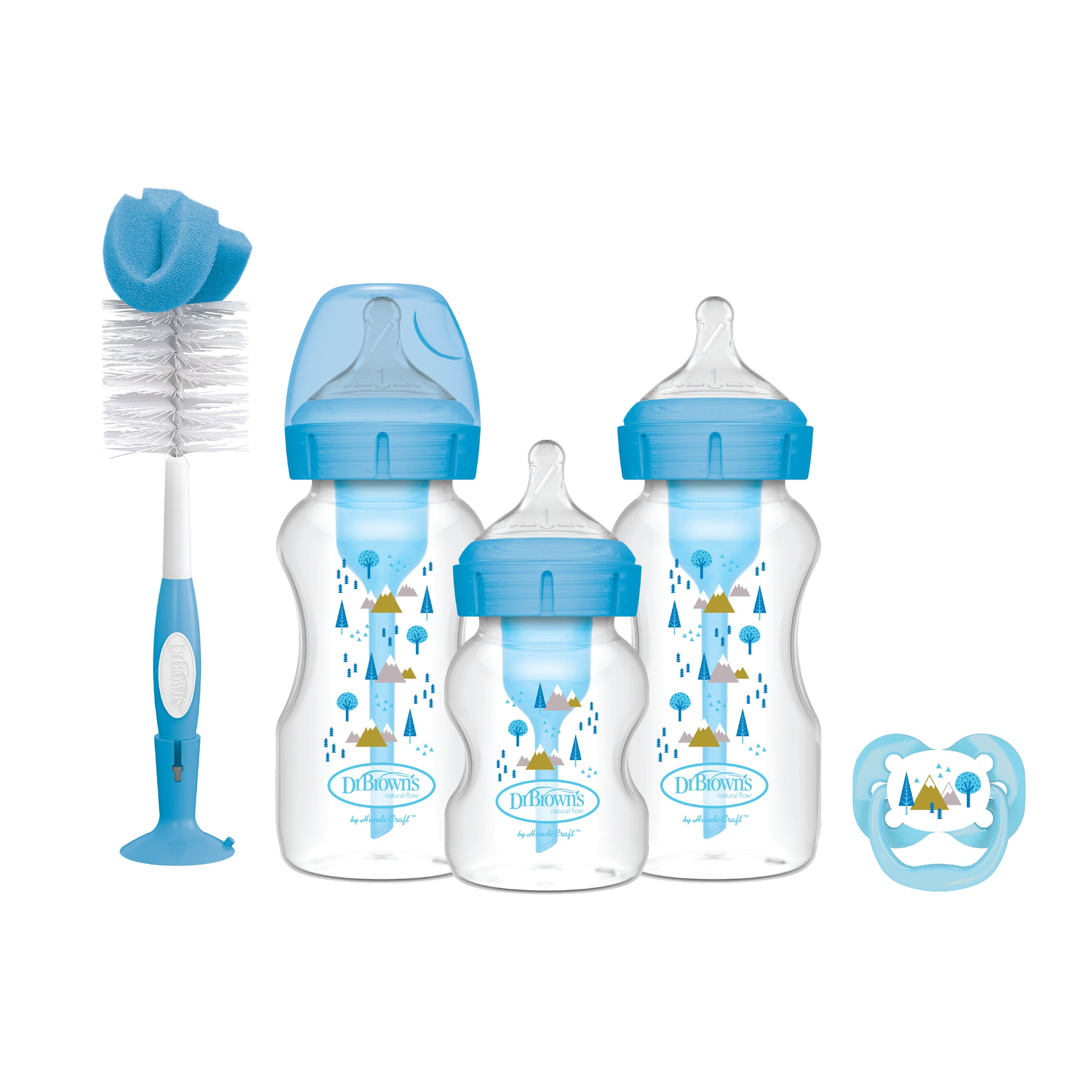 Kit De Inicio Dr Browns Boca Ancha Niño