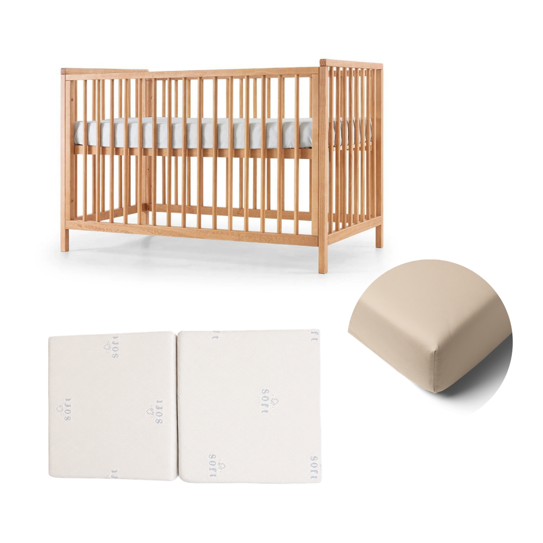 [SUPER OFERTA] Cuna Malibú + Kit de Bienvenida