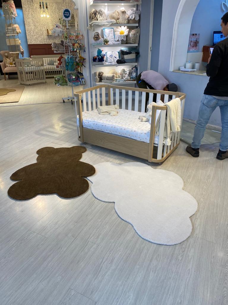 Alfombra Nube Crudo