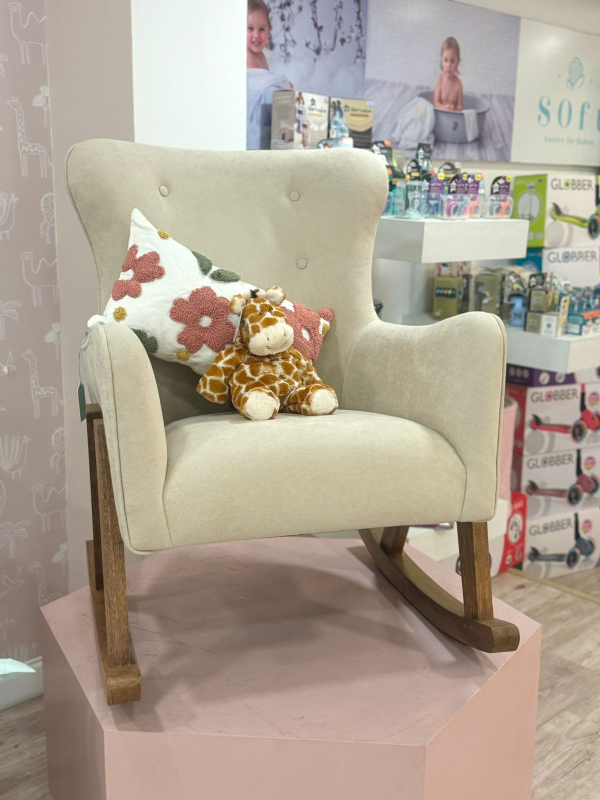 Mecedora Lactancia SOFT Beige