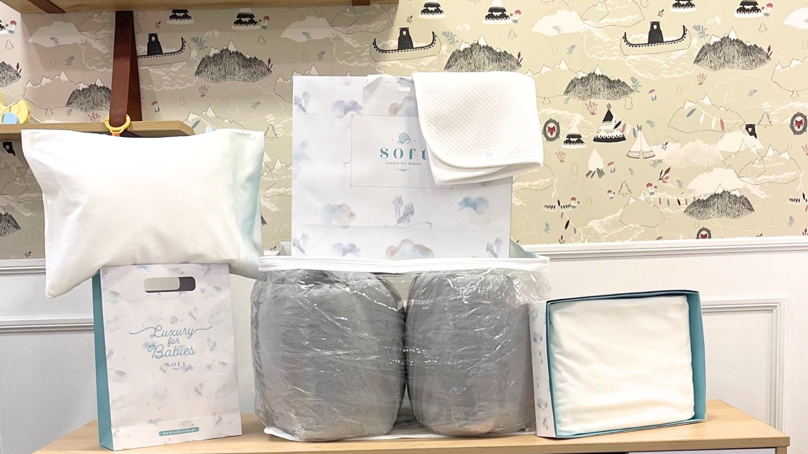 Paquete Textiles: Set de Cuna Clásico