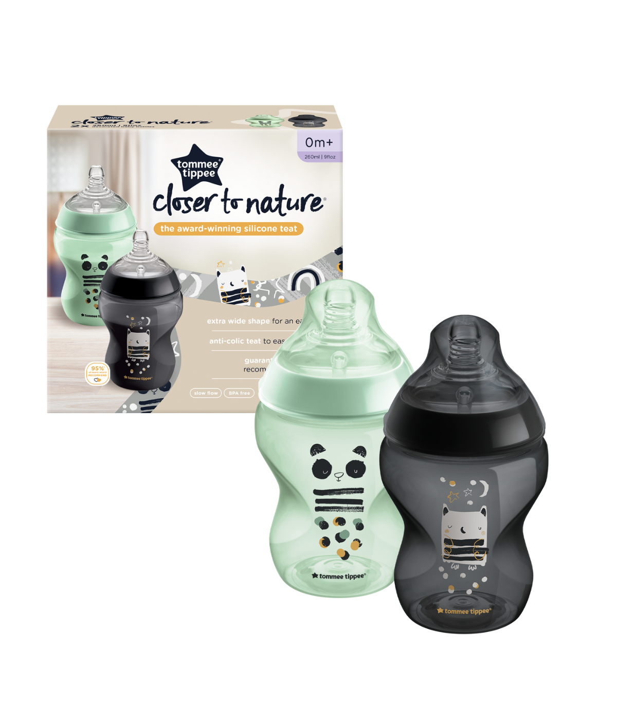 Tommee Tippee Ciuccio Ortodontico Fun Style, 18-36 Mesi, 2 Confezione, Morbido In Silicone, Design Simmetrico, Colori Variabili - 3