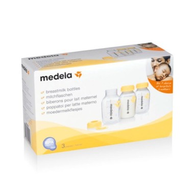 Botella de Almacenamiento de Leche Materna 3 x 150 ml - Medela