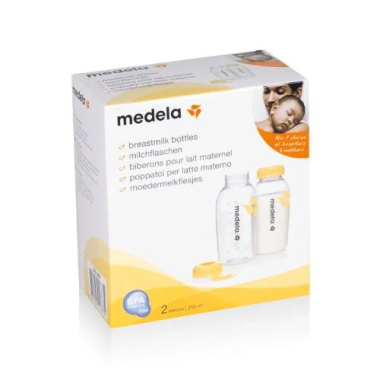 Botella de Almacenamiento de Leche Materna 2 x 250 ml - Medela
